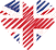 Logo of Specialista-In-Dating UK, Heart Shaped Image of UK flag.